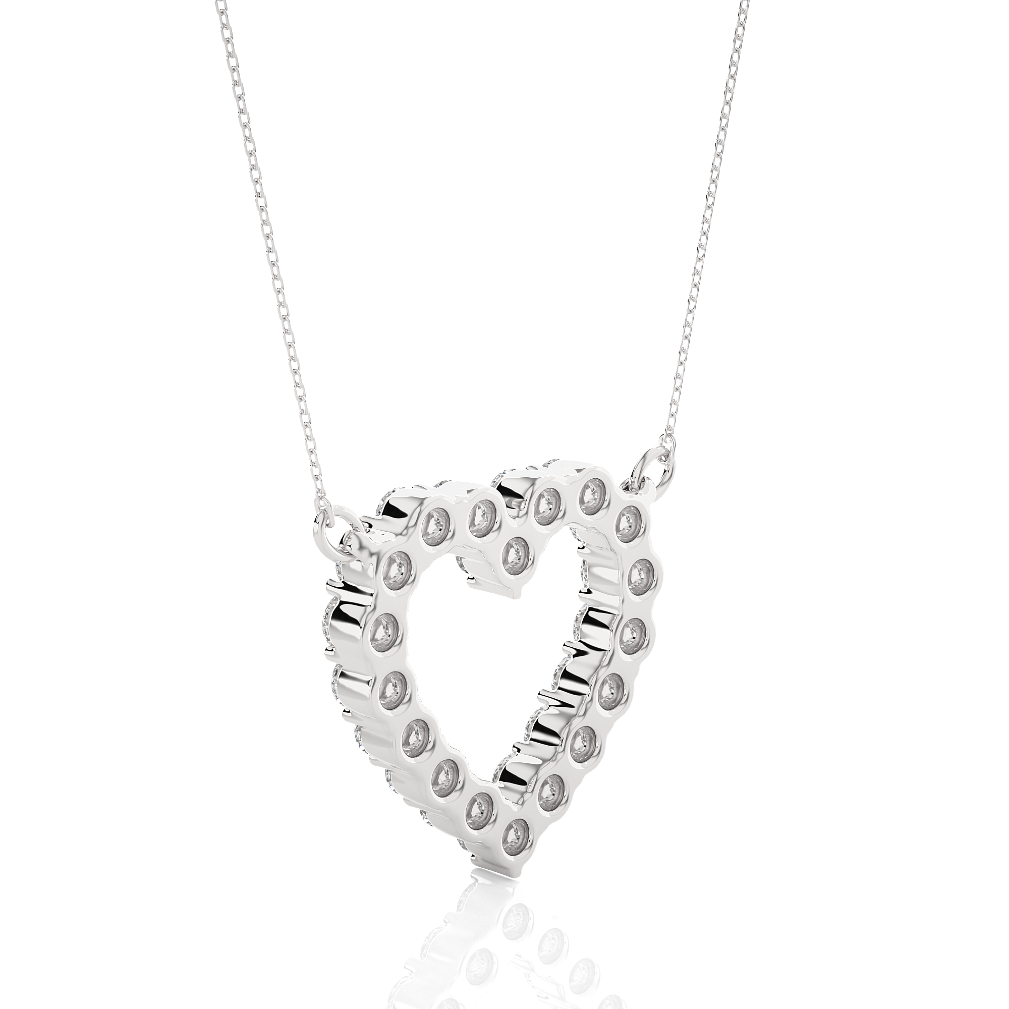 GUINEA DIAMOND PENDANT (WG)