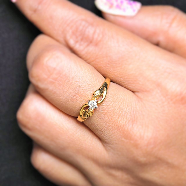 Mid-Century 1.29 Carat Diamond Engagement Ring - GIA N VS2
