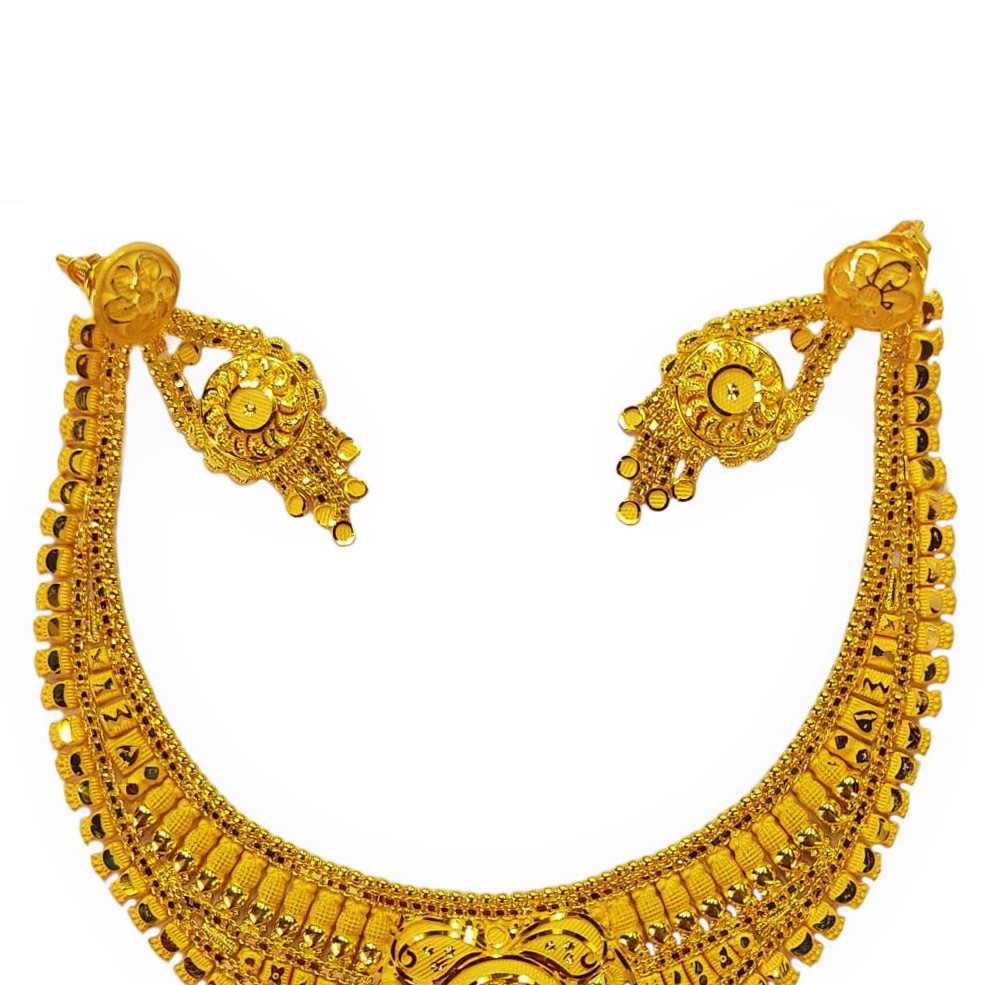 GUINEA 22k GOLD NECKLACE SET