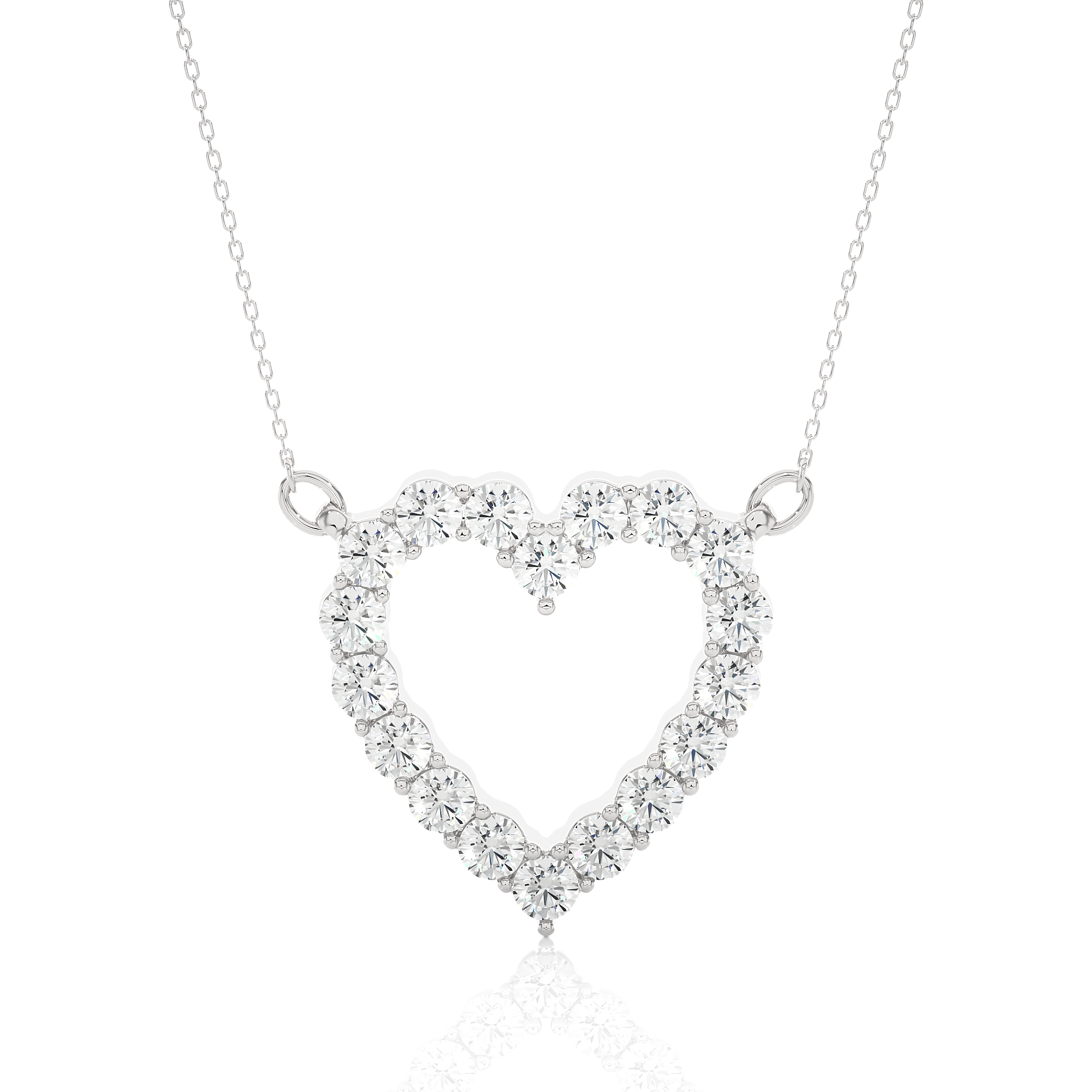 GUINEA DIAMOND PENDANT (WG)