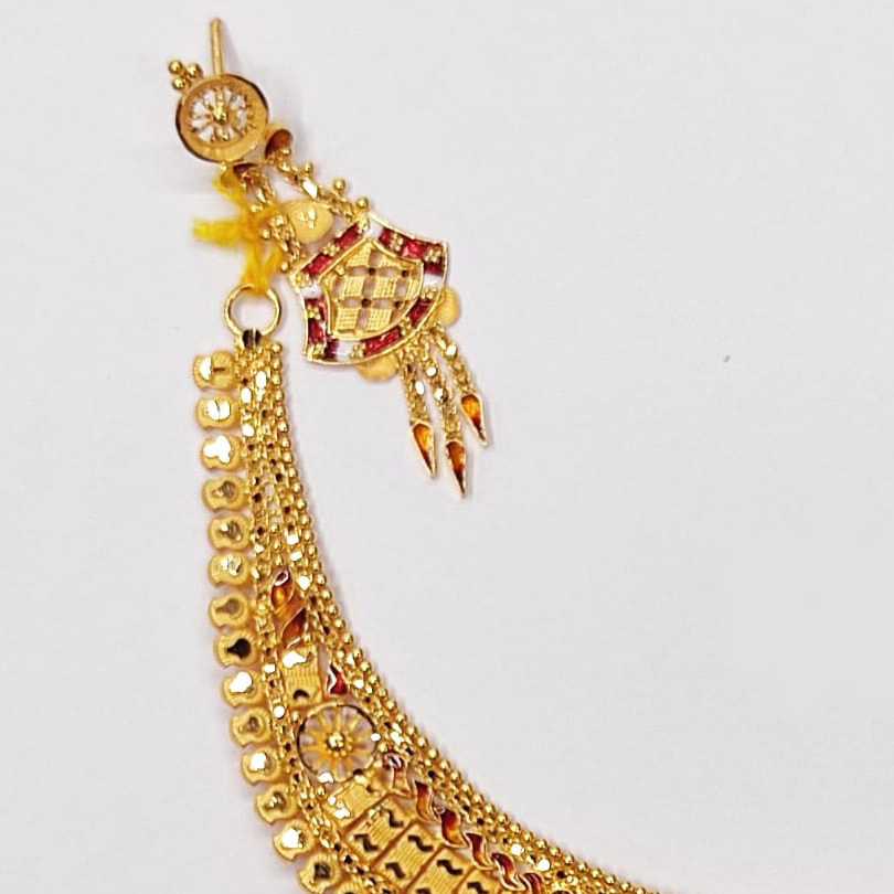 GUINEA GOLD NECKLACE SET