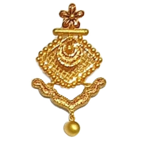 GUINEA 22k GOLD LONG NECKLACE SET