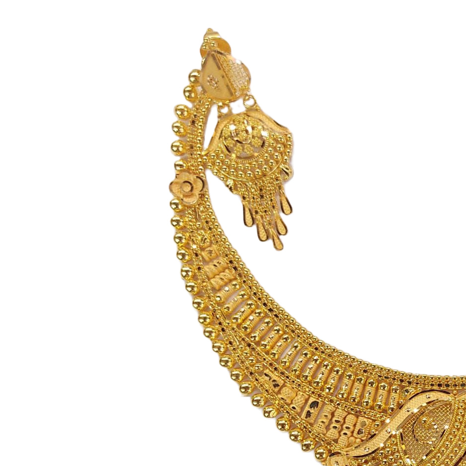 GUINEA 22k GOLD NECKLACE SET