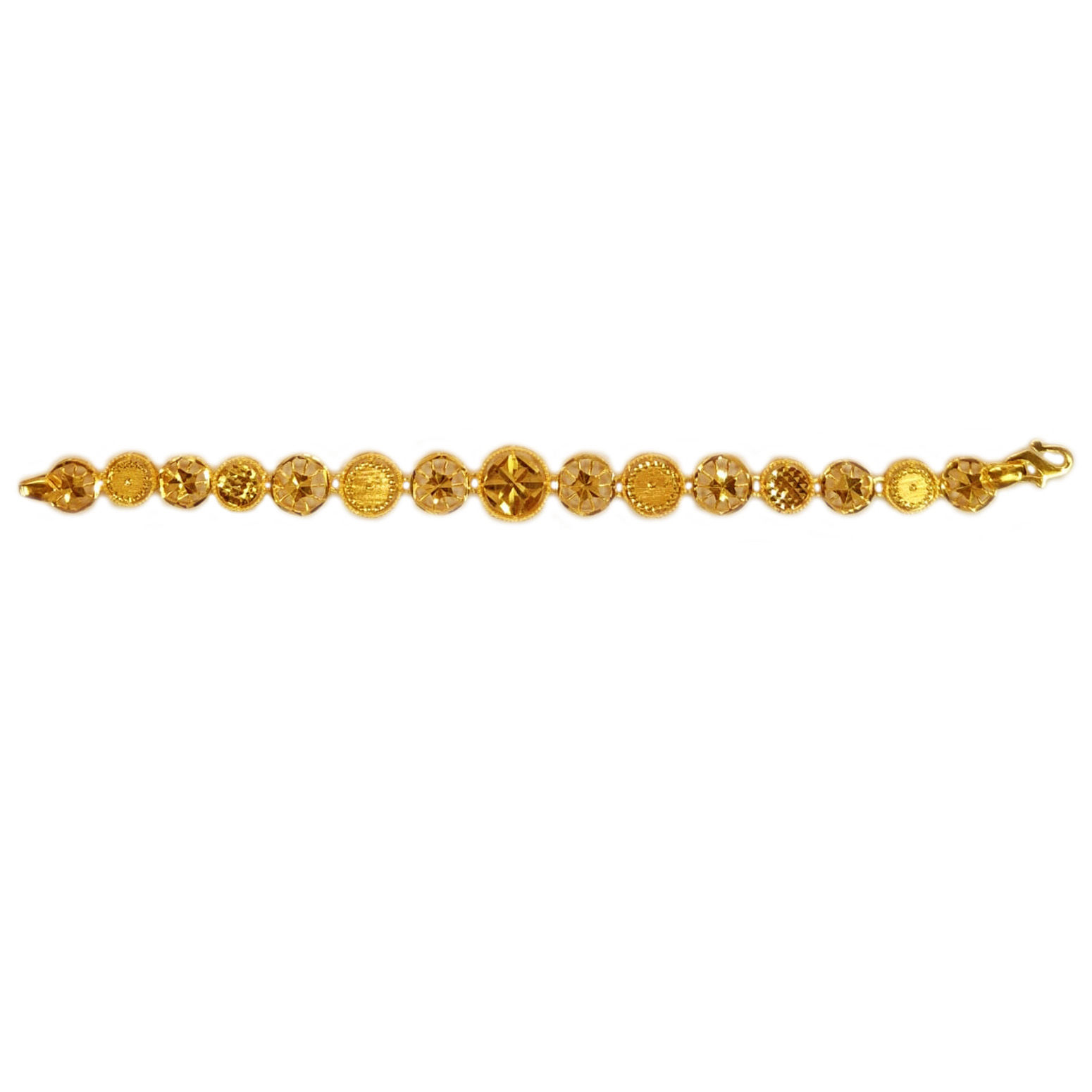 GUINEA 22K FANCY GOLD BRACELETS FOR WOMEN & GIRLS