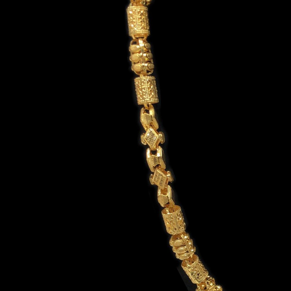 GUINEA 22k GOLD DESIGNER CHAIN