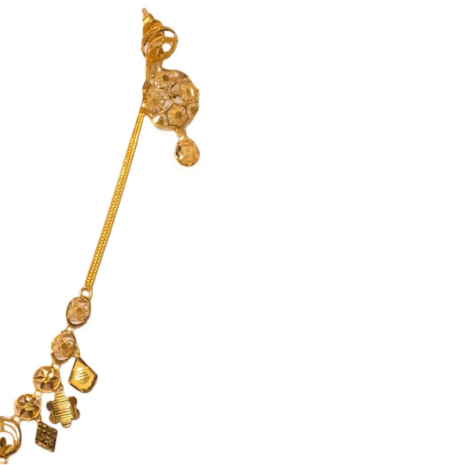Guinea 22k Light Weight Gold Necklace Set