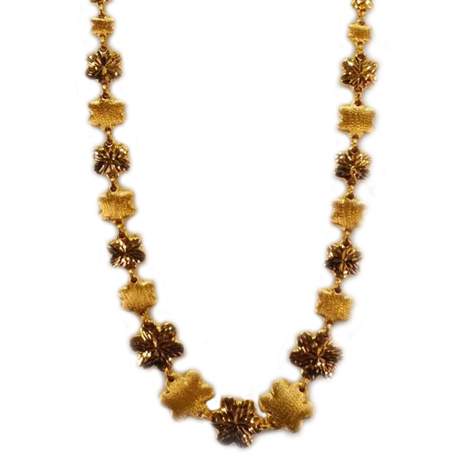 Guinea 22k Light Weight Gold Necklace Set