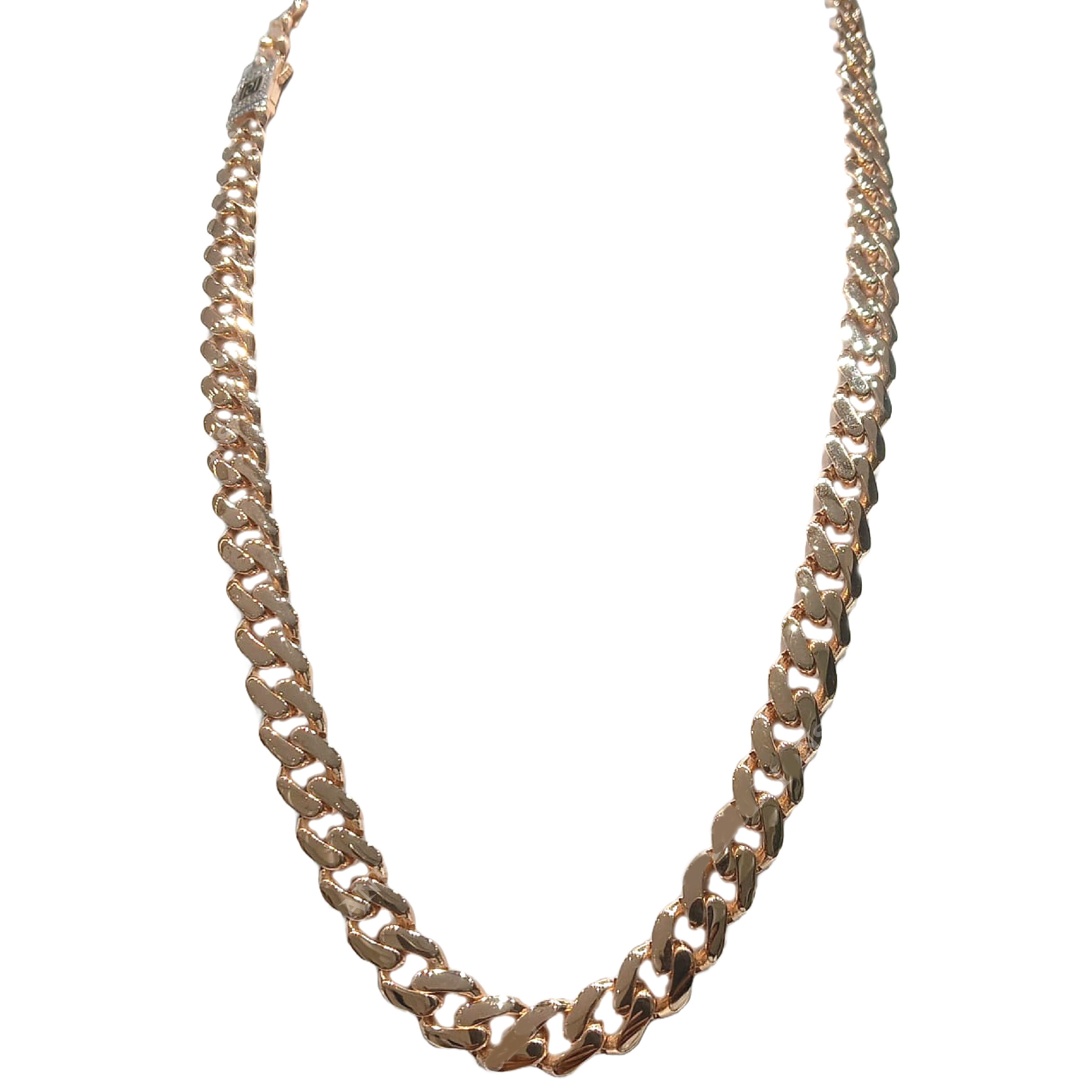 Guinea 18k Gold Men's Cuban Chains