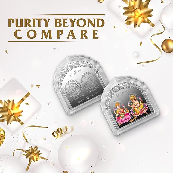 MMTC-PAMP 999.9 Purity Happiness Prosperity 50 Gram Silver Bar