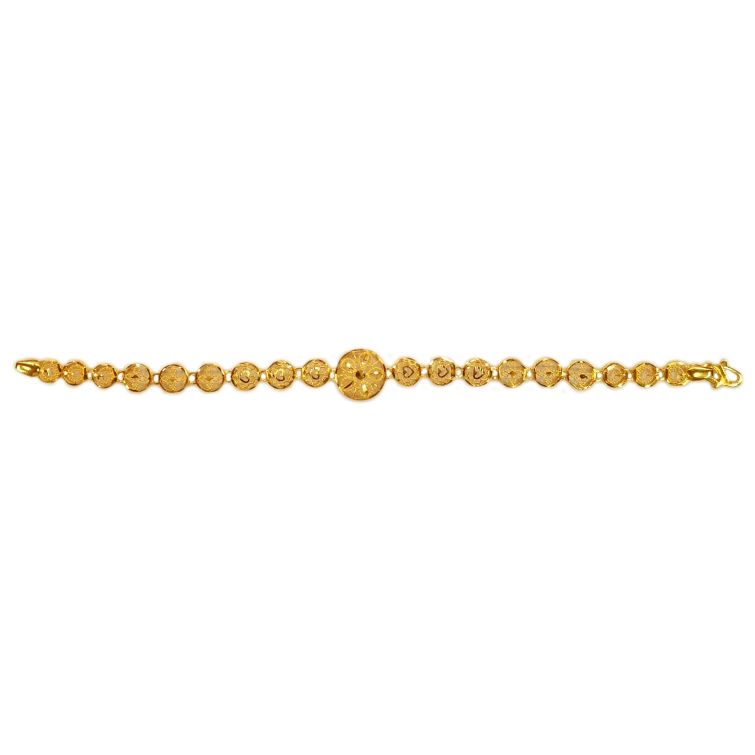 GUINEA 22K FANCY GOLD BRACELETS FOR WOMEN & GIRLS