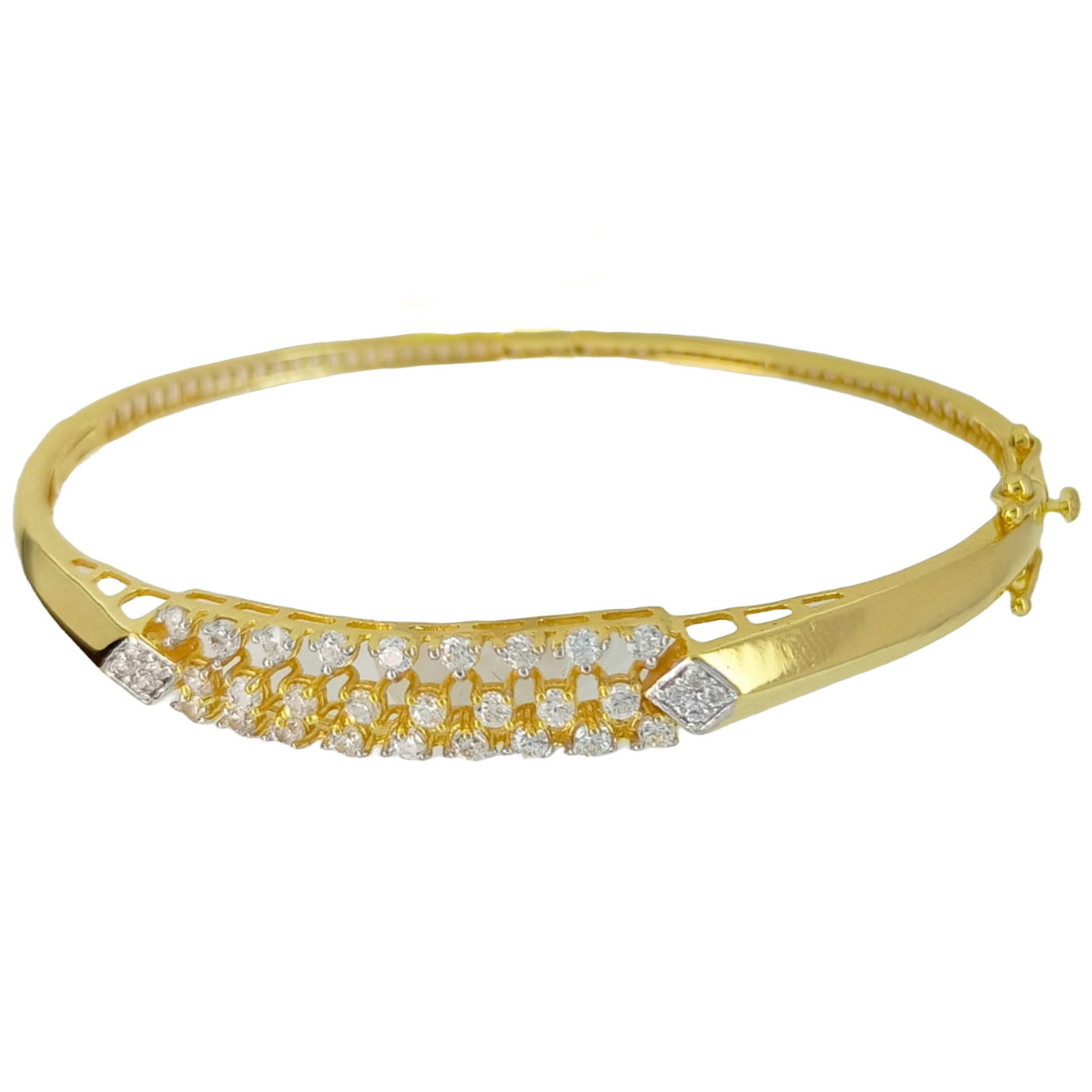 GUINEA 22K GOLD SINGLE KADA FOR WOMEN & GIRLS