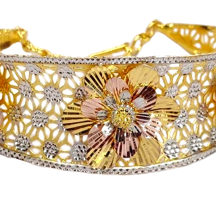 Guinea 22k Gold Luxury Design Bracelet For Women & Girls