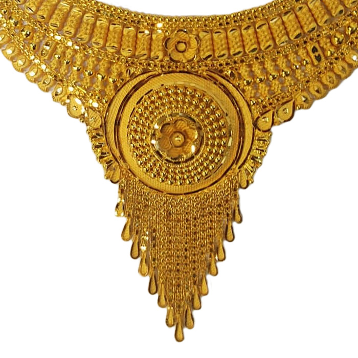 GUINEA 22k GOLD NECKLACE SET