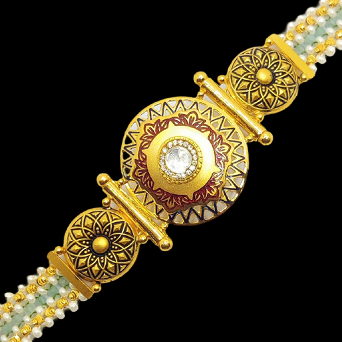 Guinea 22k Gold Rakhi