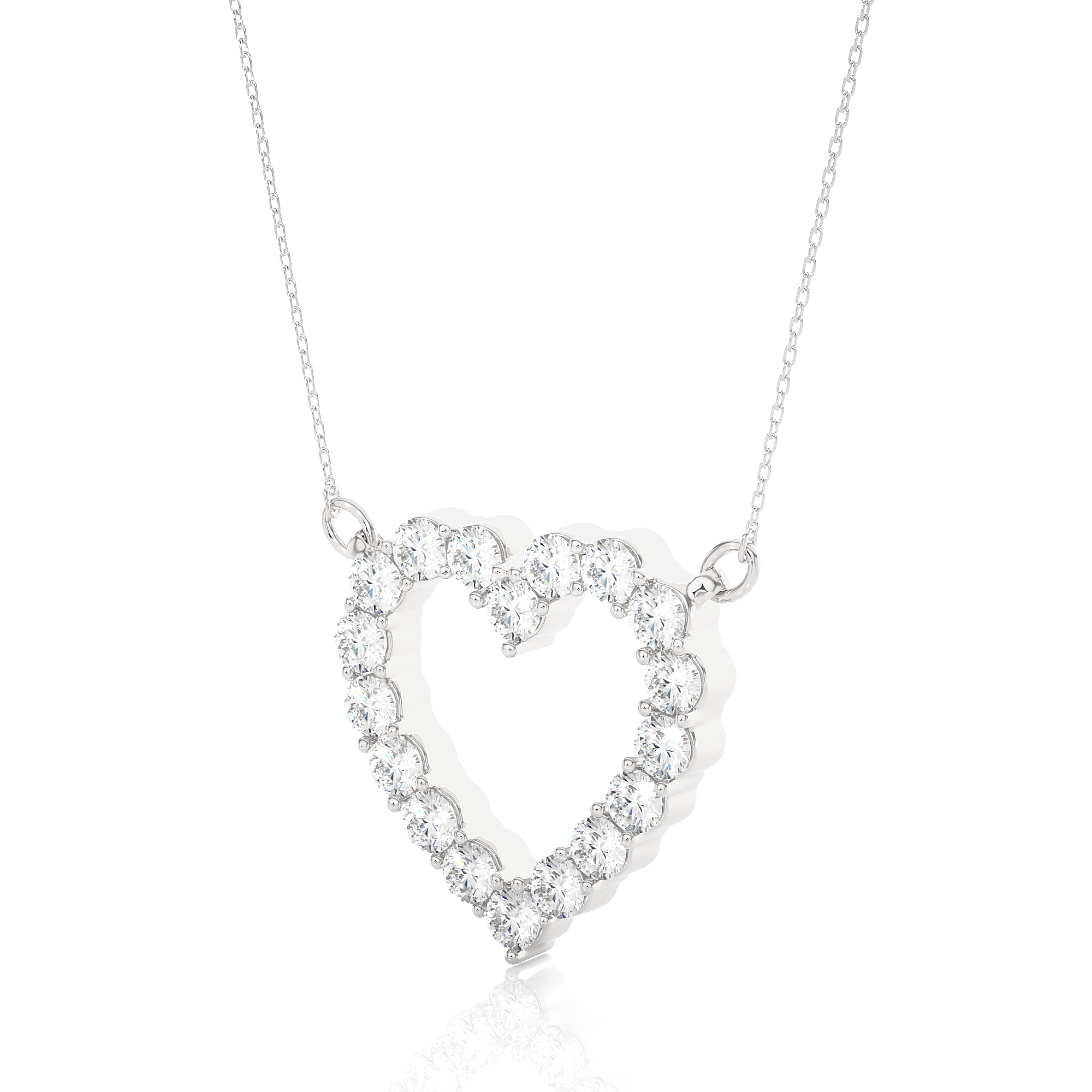 GUINEA DIAMOND PENDANT (WG)
