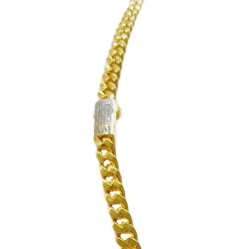 Guinea 22k Gold Men's Cuban Chains