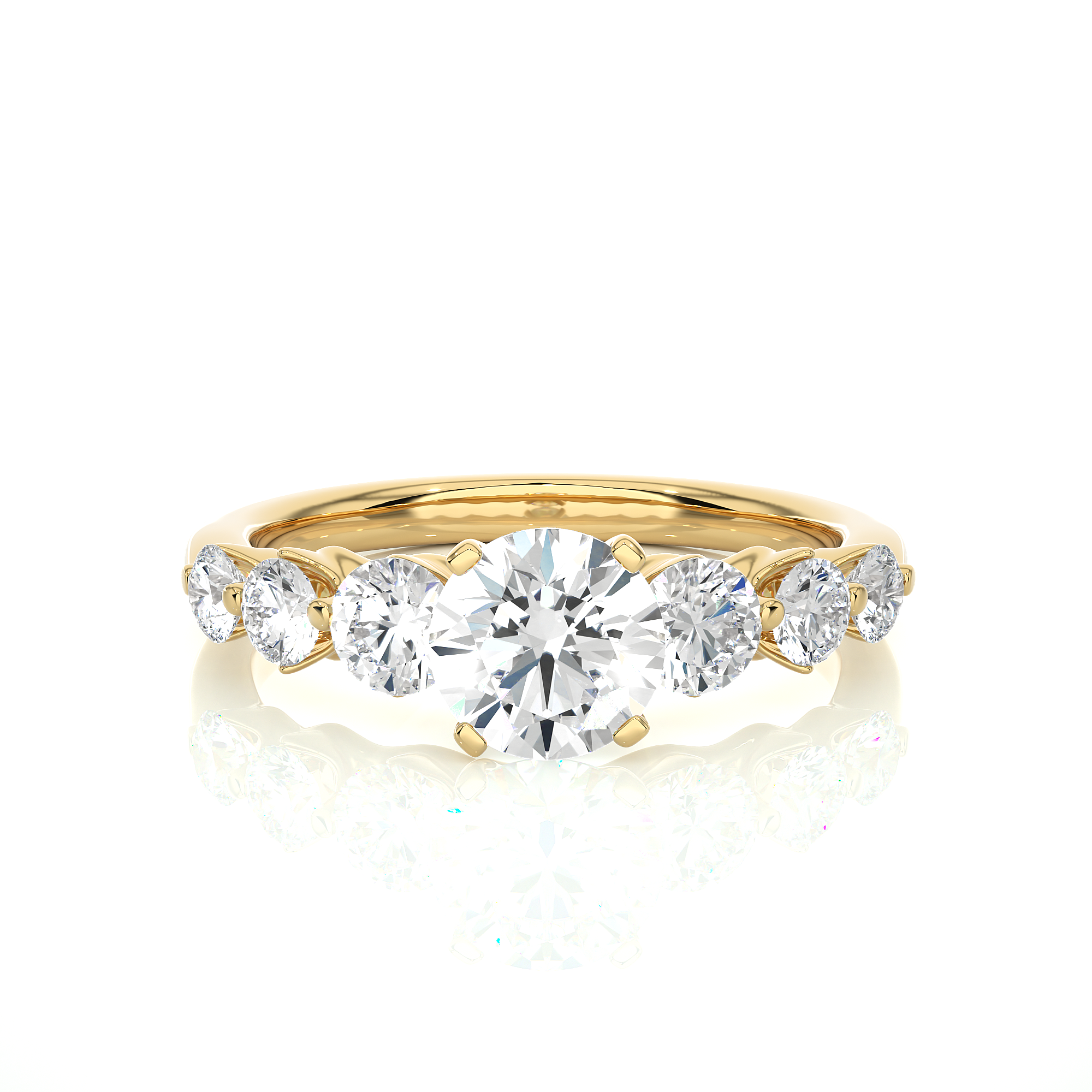 GUINEA DIAMOND RING (YG)
