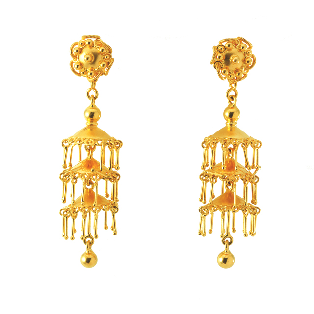 Chandbali Earrings | Gold Earrings Designs