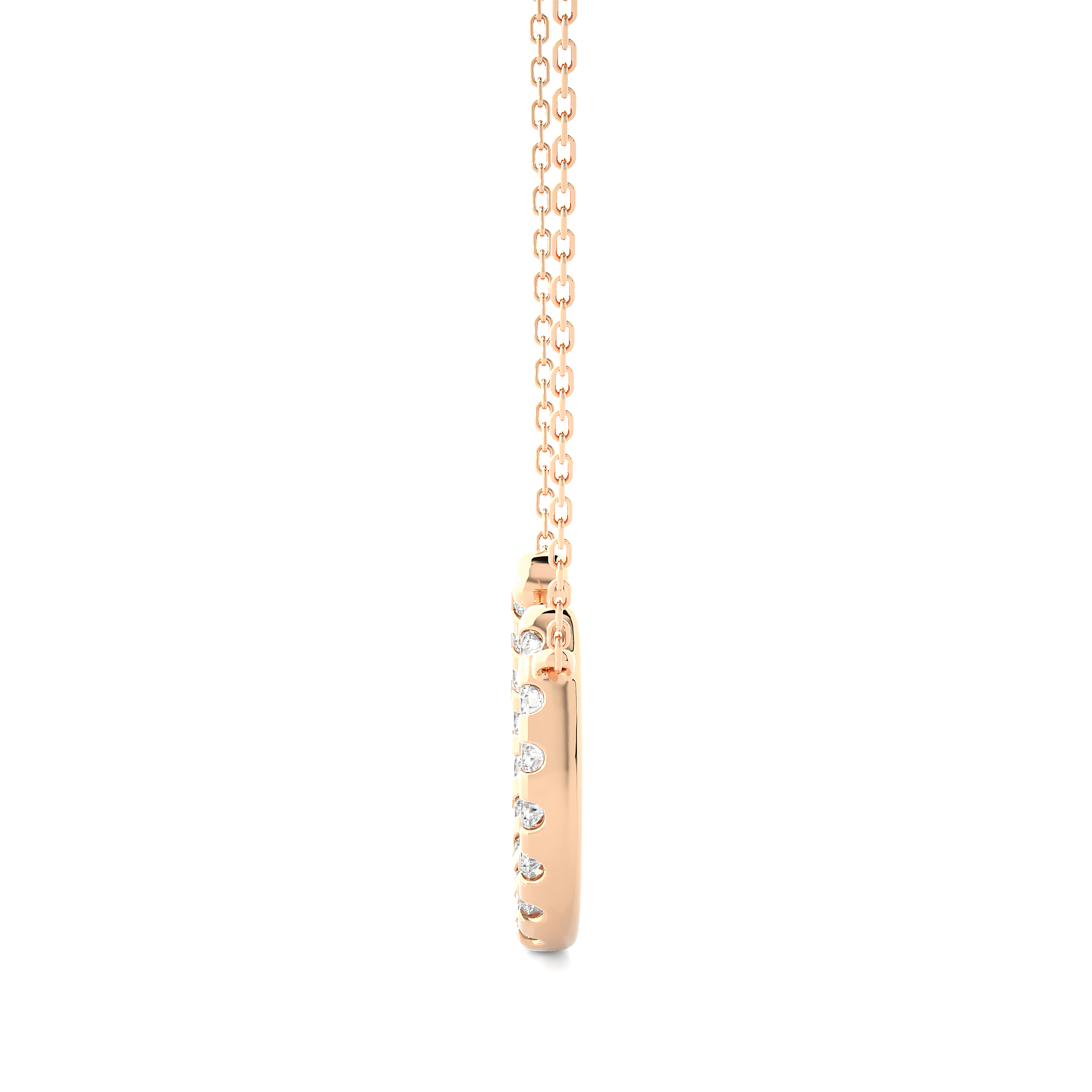 GUINEA DIAMOND PENDANT (RG)