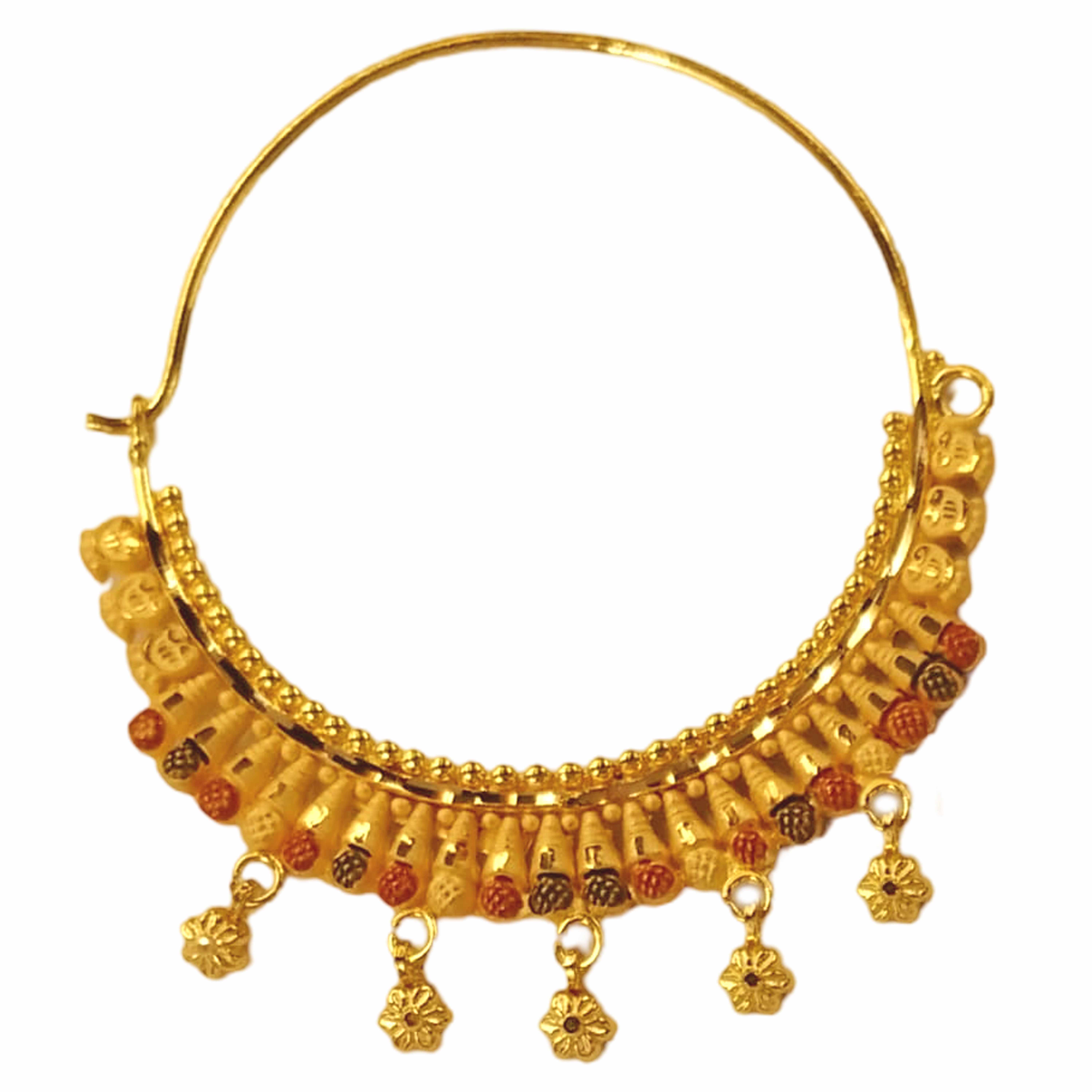 GUINEA 22k GOLD TRADITIONAL NATH