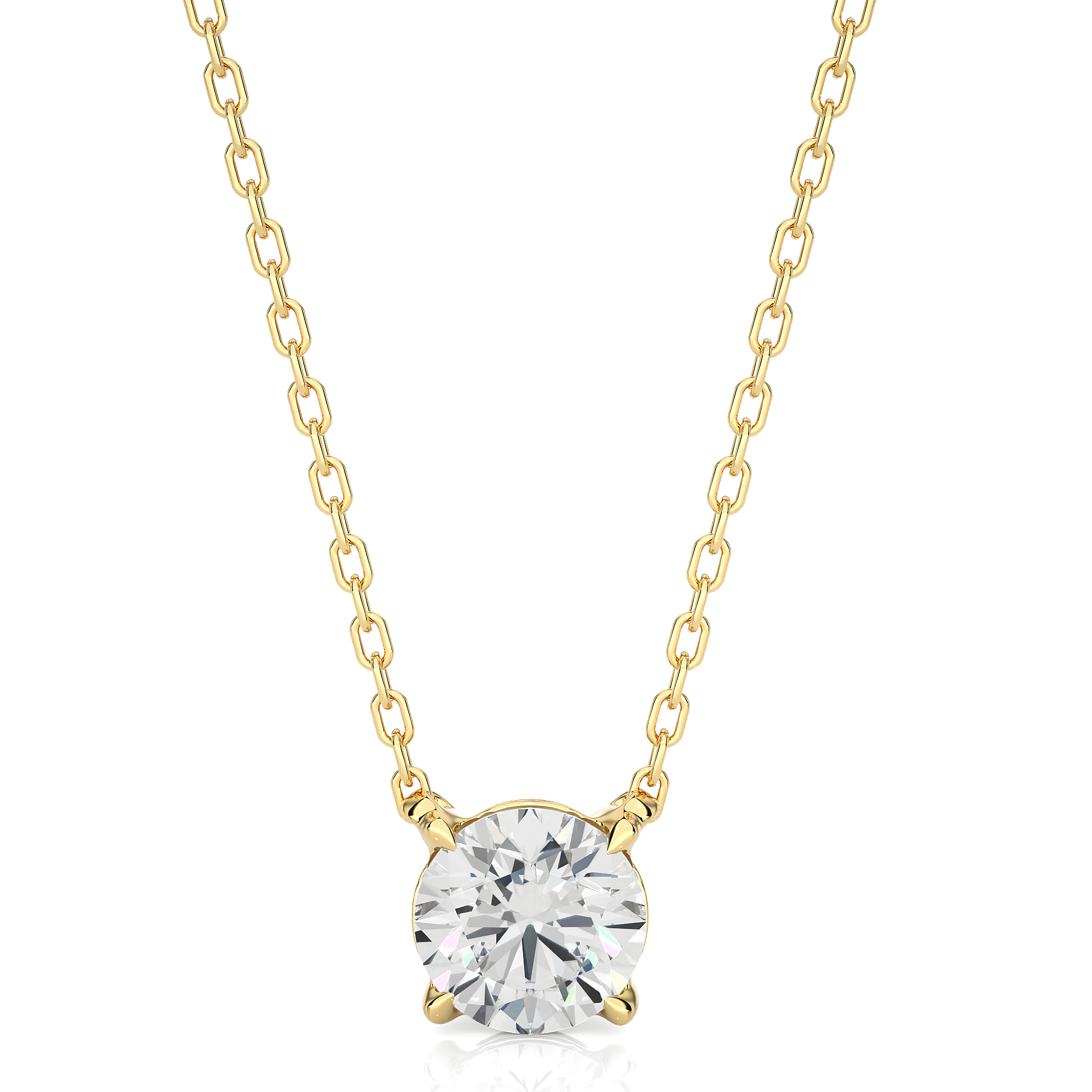 GUINEA DIAMOND PENDANT (YG)