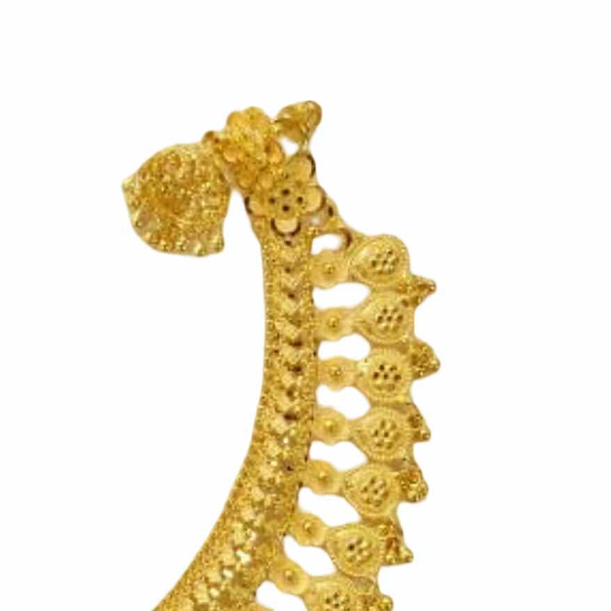 GUINEA 22k GOLD DESIGNER NECKLACE SET