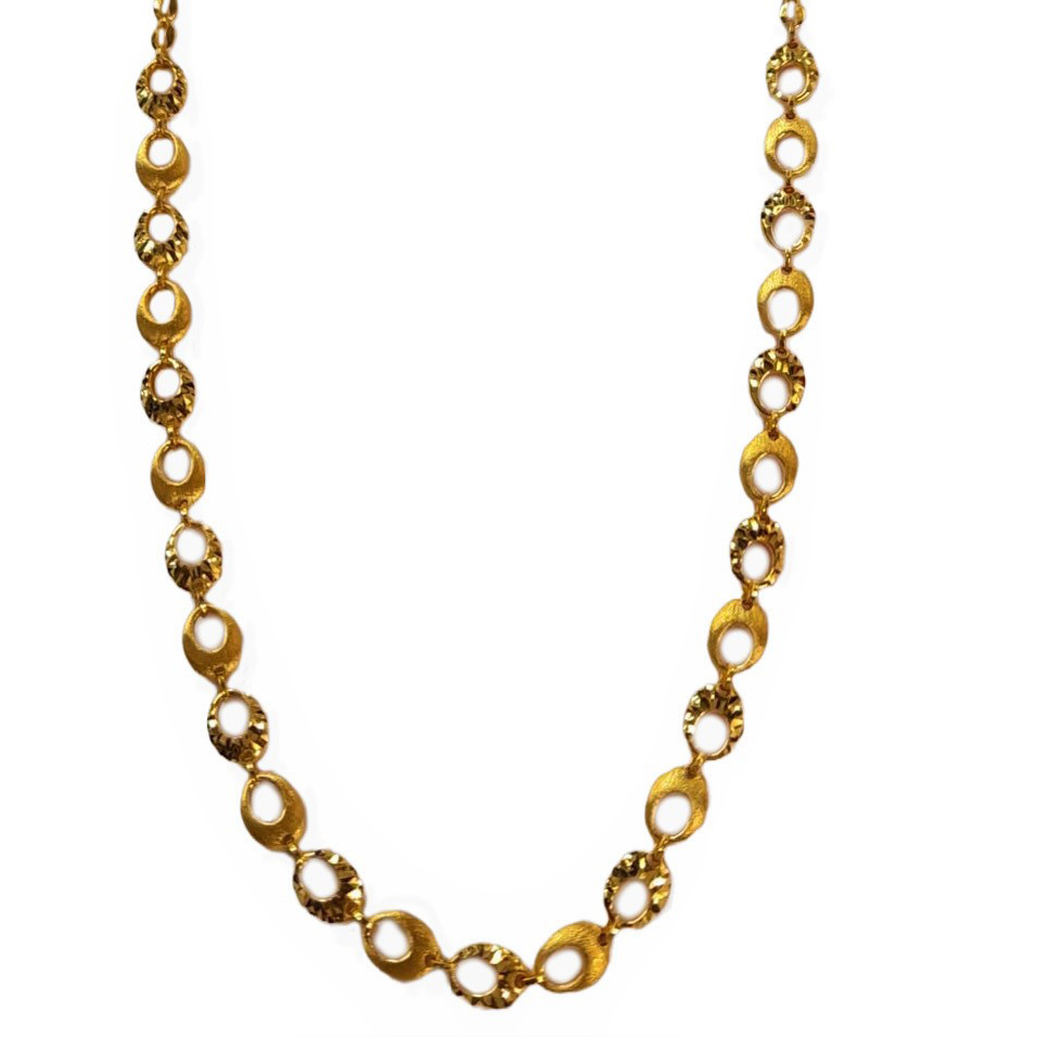 Guinea 22k Light Weight Gold Necklace Set