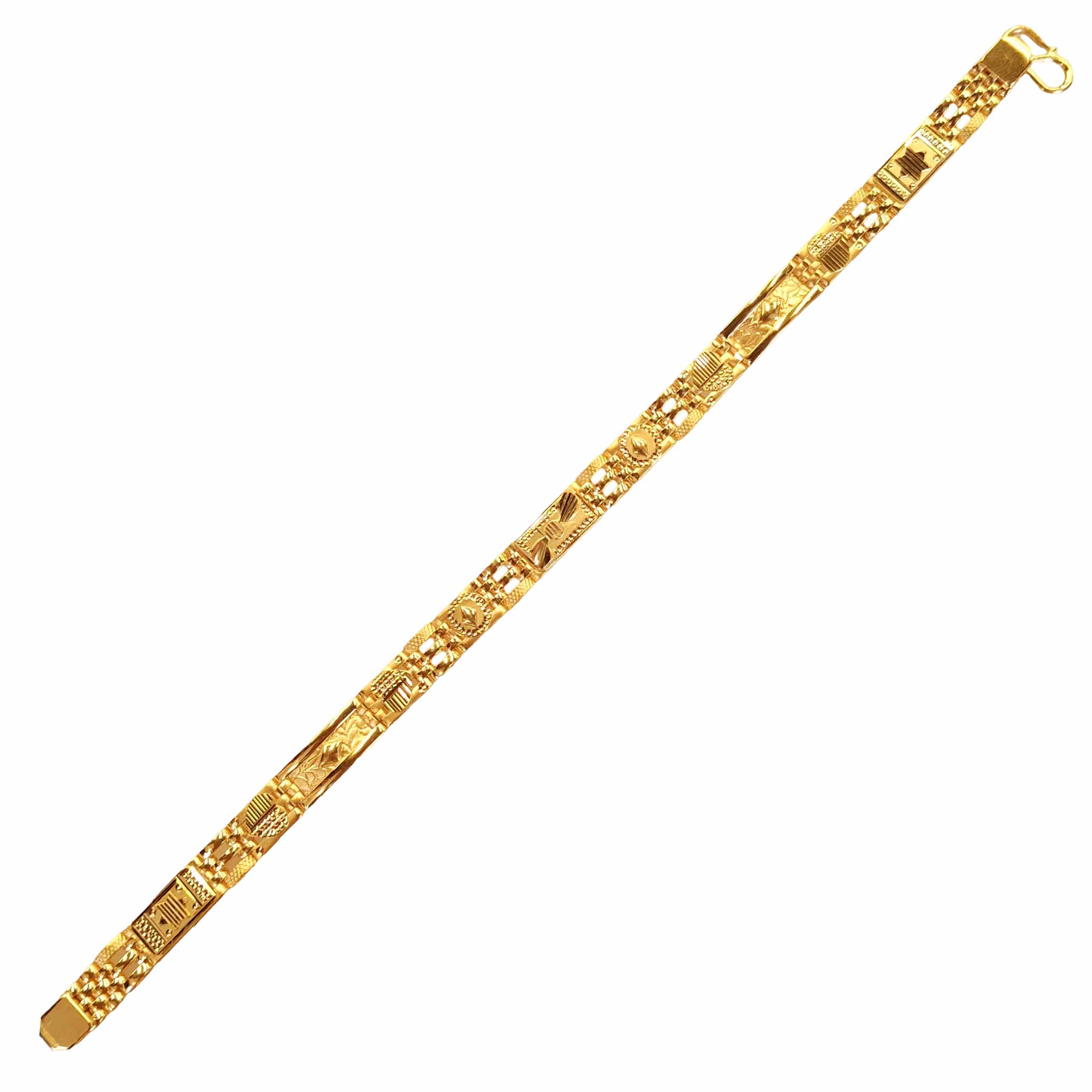 GUINEA 22K FANCY GOLD BRACELETS FOR WOMEN & GIRLS