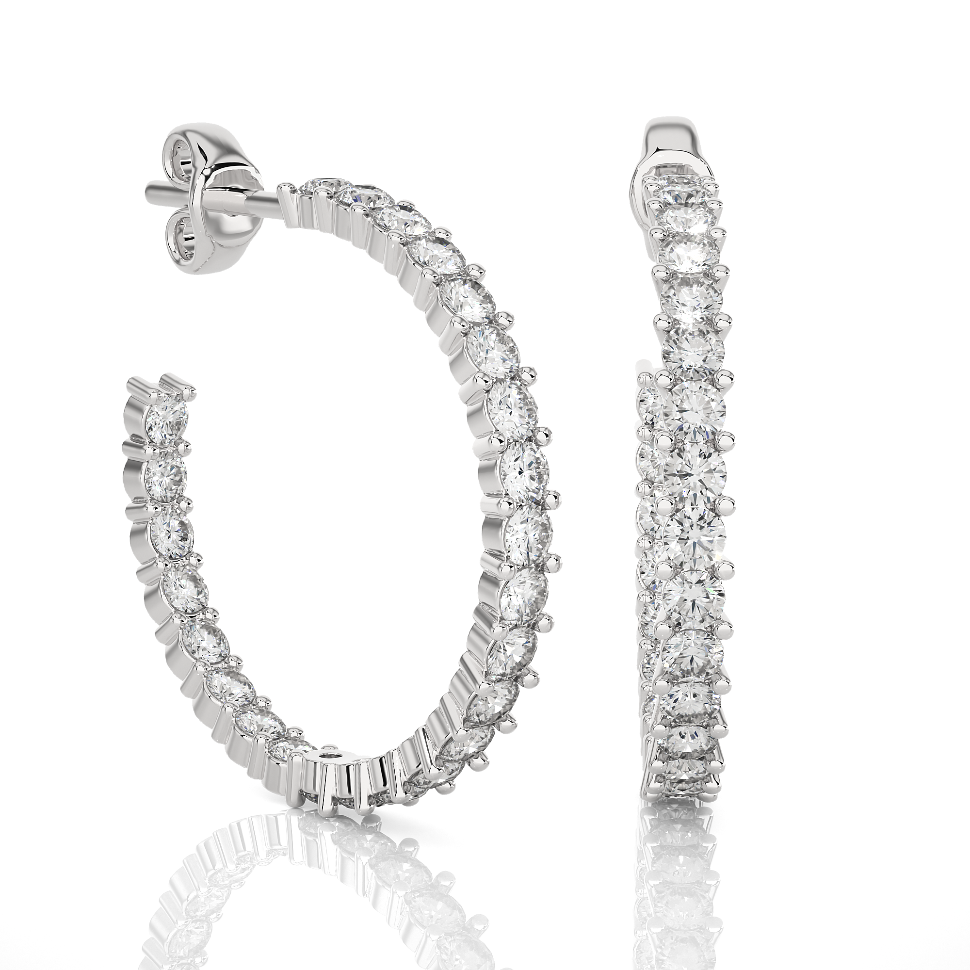 GUINEA DIAMOND EARING (WG)