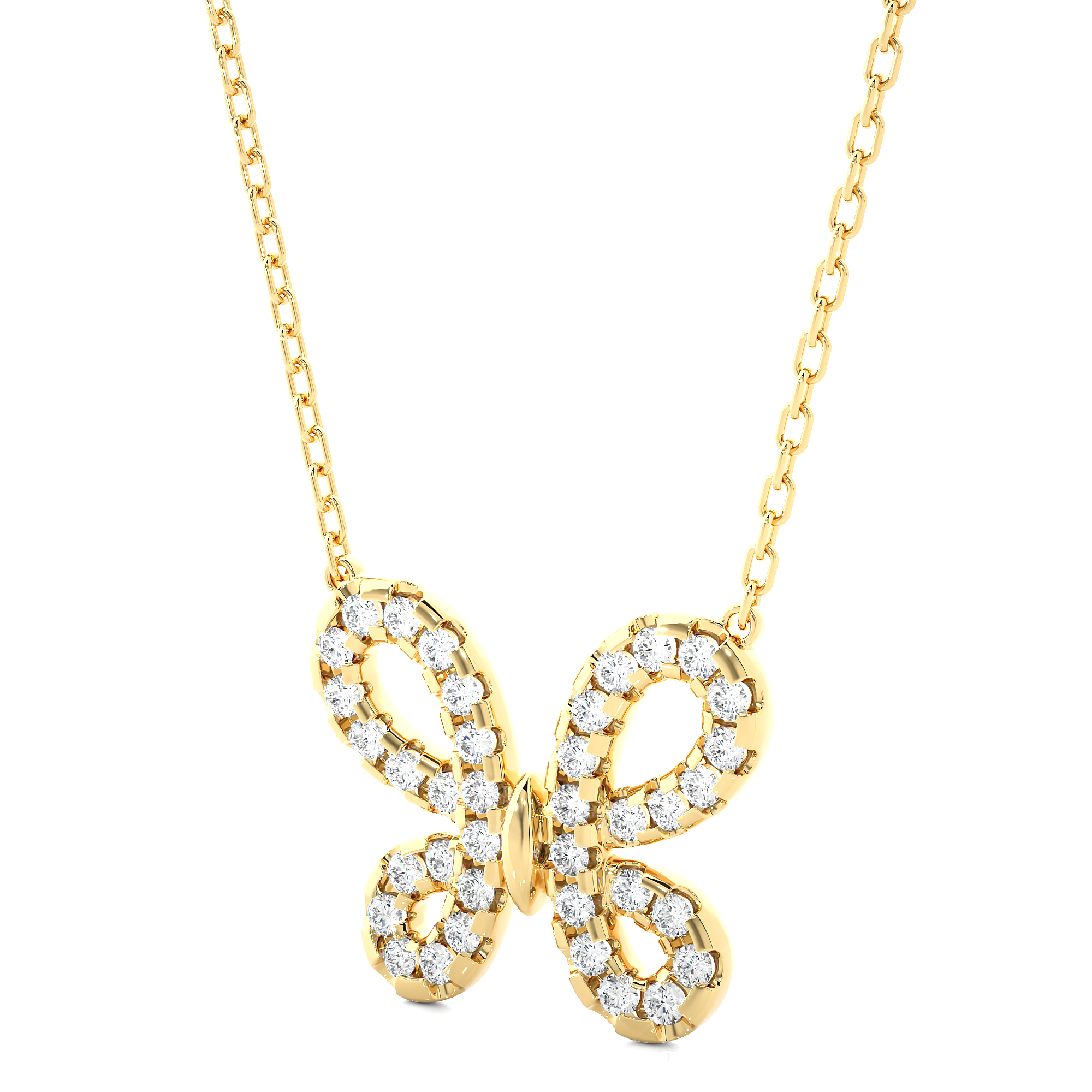 GUINEA DIAMOND PENDANT (WG)