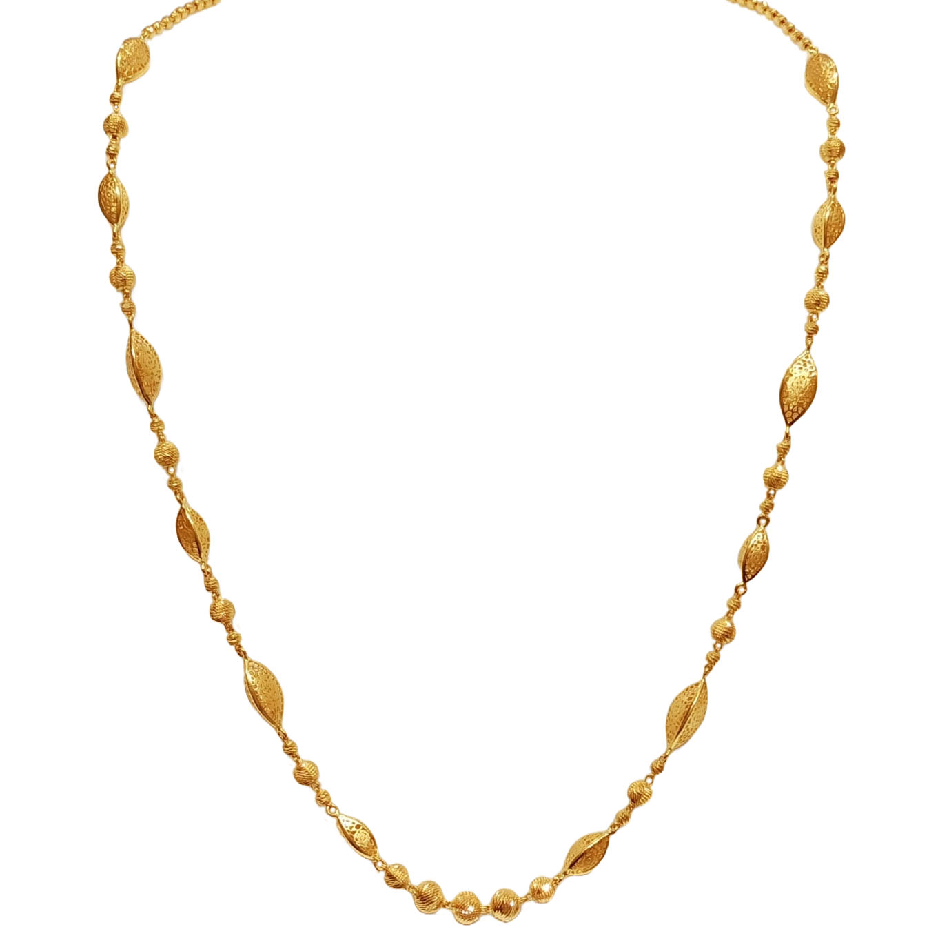 GUINEA 22k GOLD DESIGNER NECKLACE