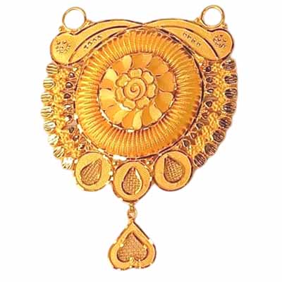 GUINEA 22K GOLD MANGALSUTRA