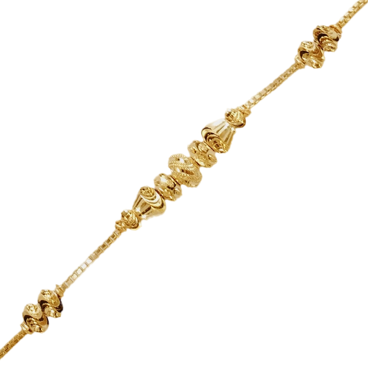 GUINEA 22K FANCY GOLD BRACELETS FOR WOMEN & GIRLS