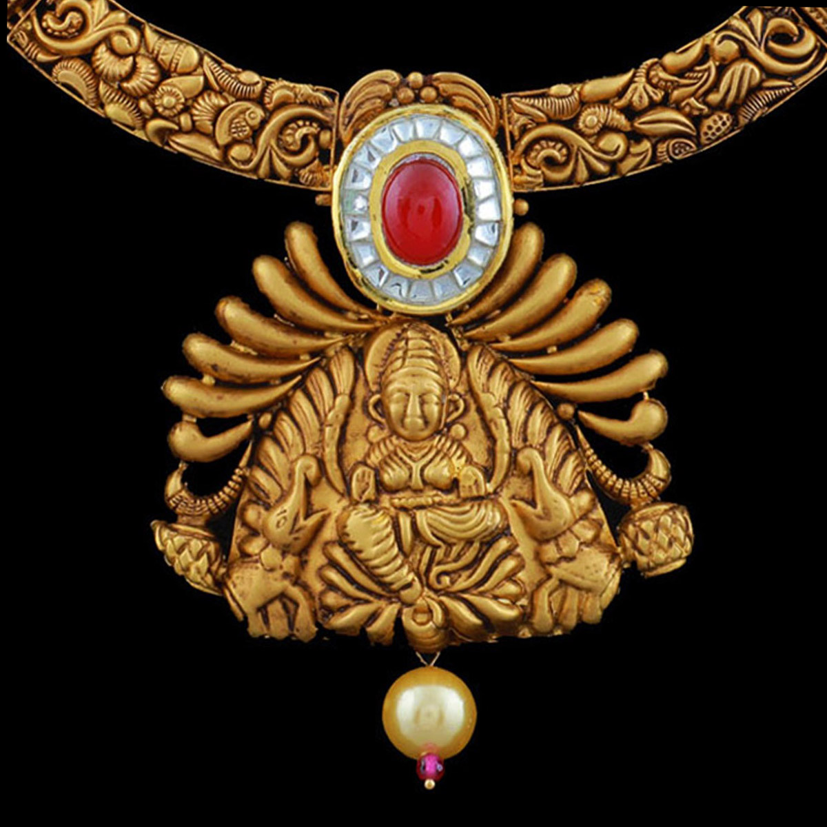 TEMPLE JEWELLERY NECKLACE