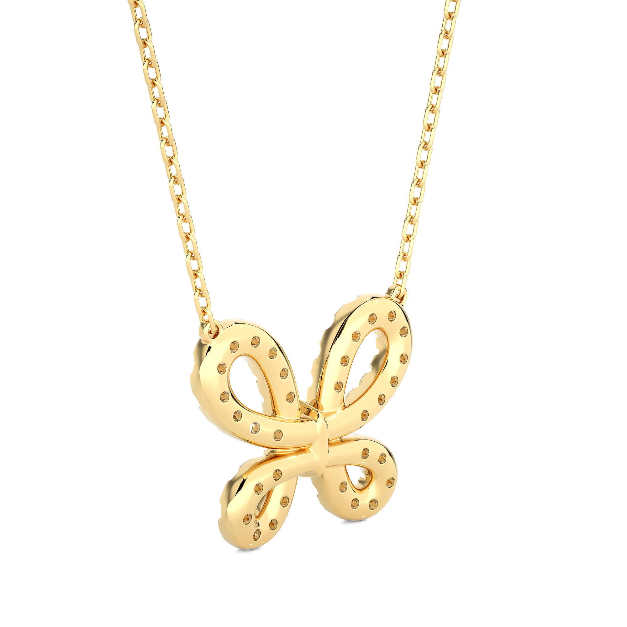 GUINEA DIAMOND PENDANT (WG)