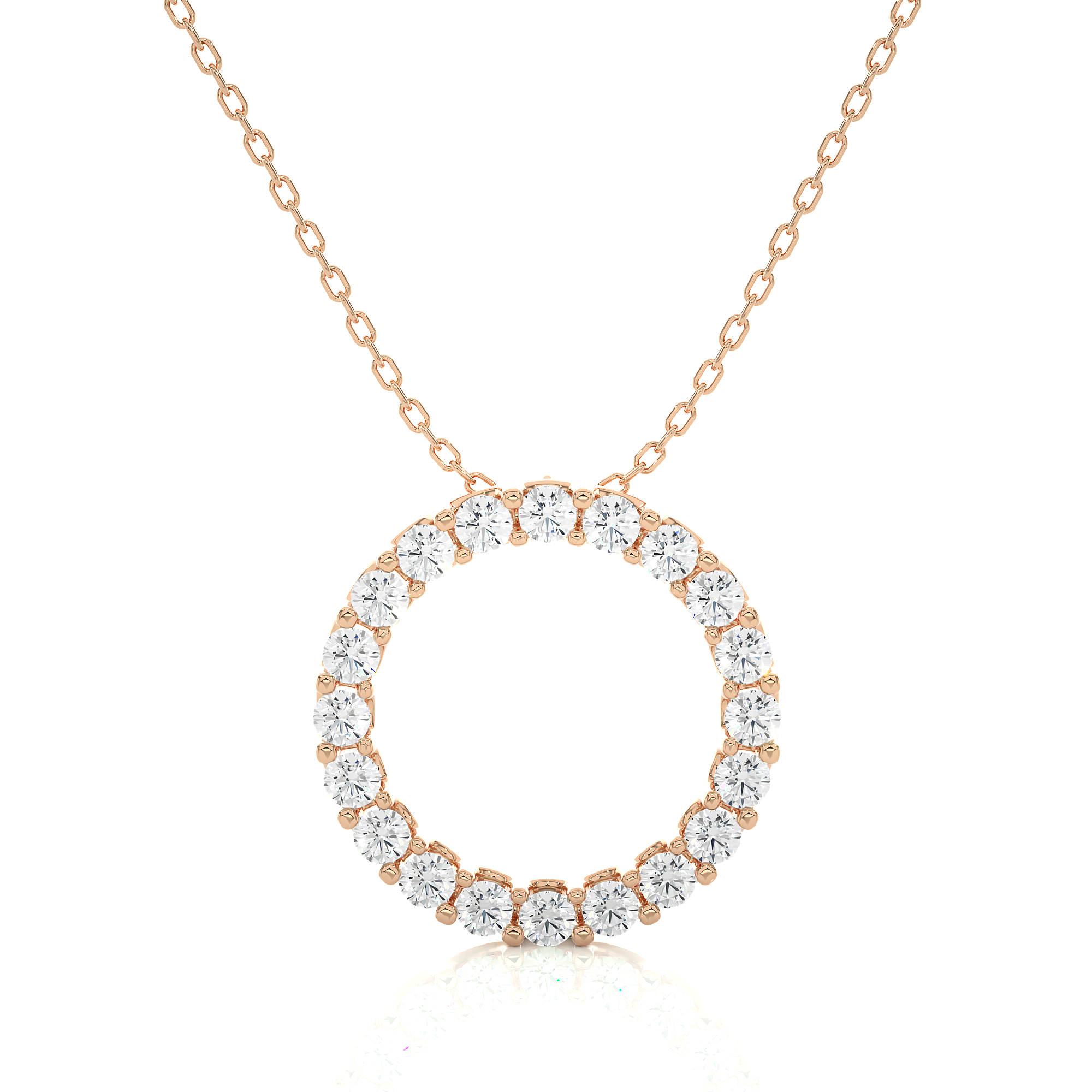 GUINEA DIAMOND PENDANT (RG)