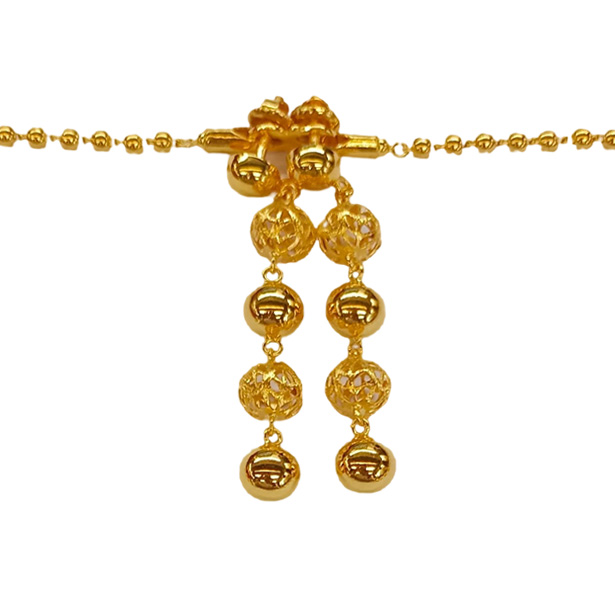 GUINEA GOLD 22K MALA SET