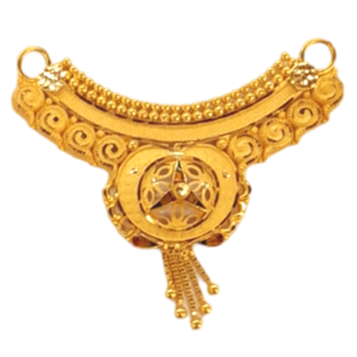 GUINEA GOLD 22k MANGALSUTRA LOCKET