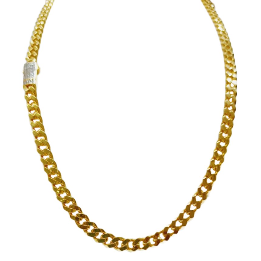 Guinea 22k Gold Men's Cuban Chains
