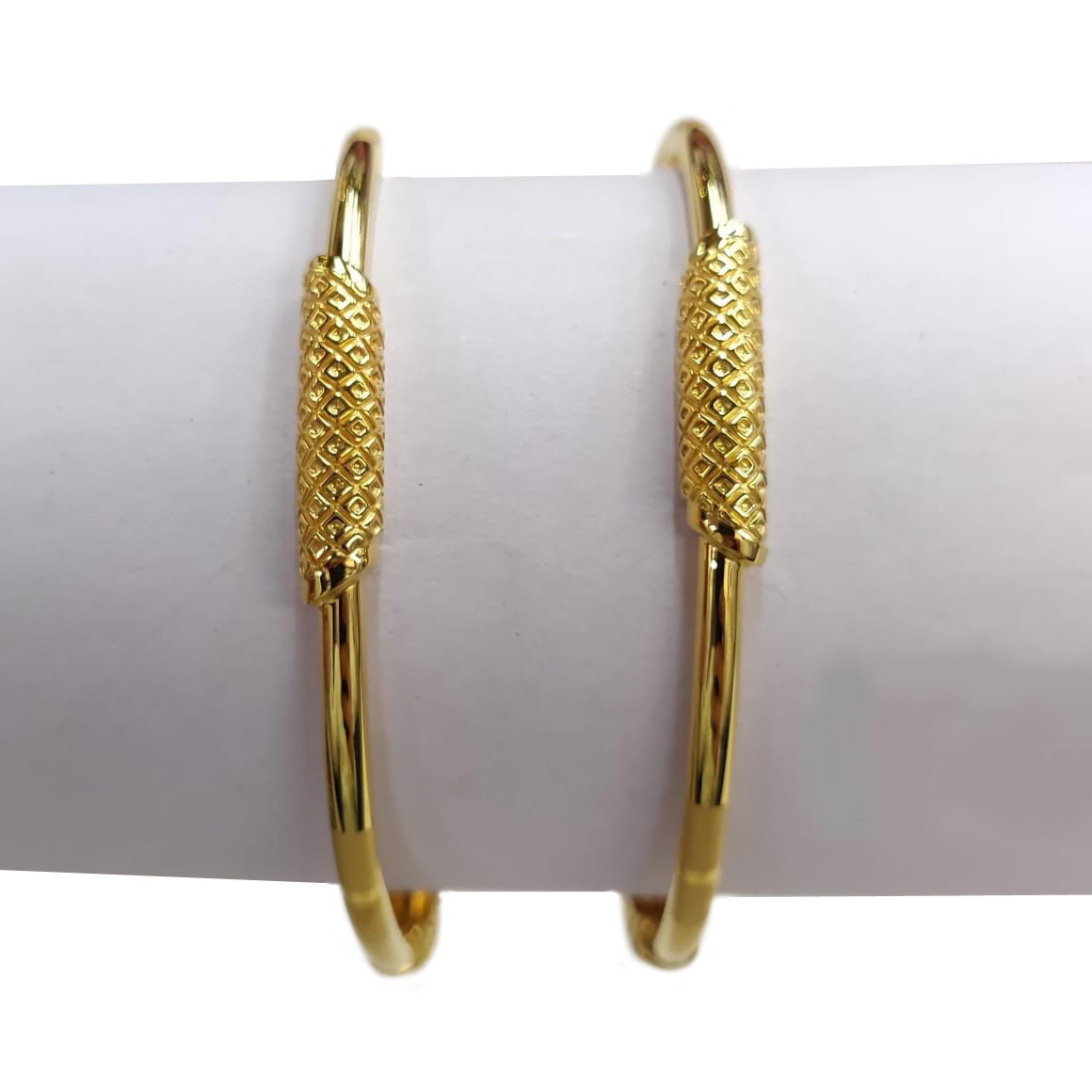 Guinea 22k Gold Traditional Casual Party Wedding Wear Original Hand Work Bangles