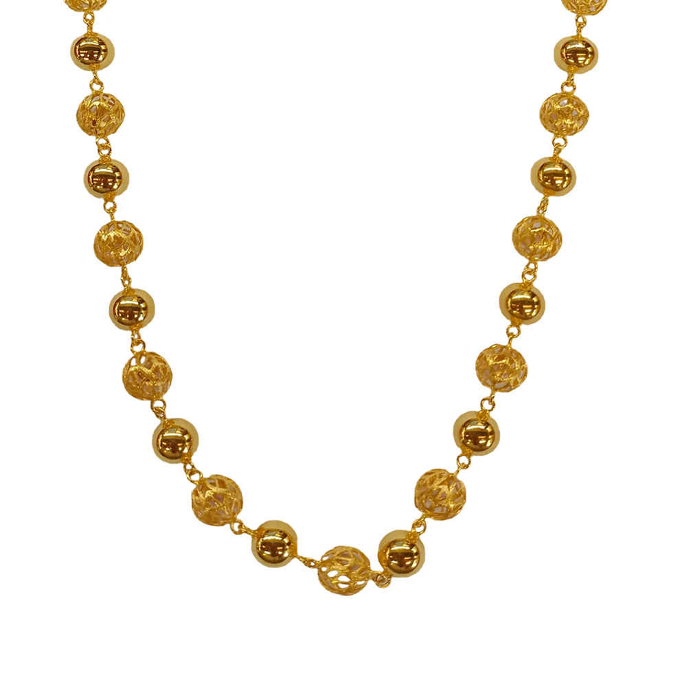 GUINEA GOLD 22K MALA SET