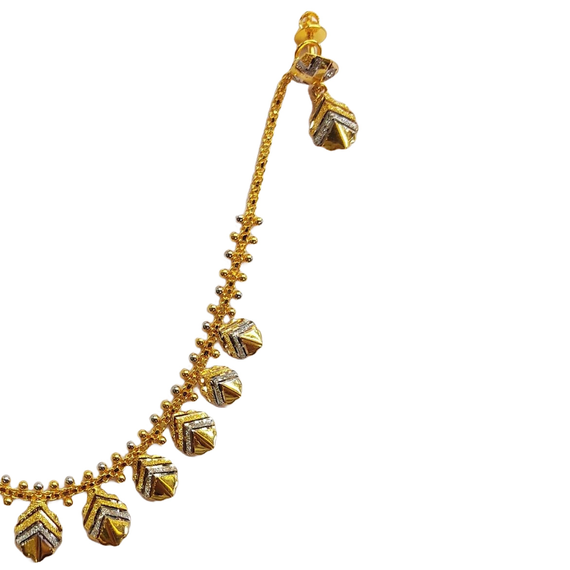 Guinea 22k Light Weight Gold Necklace Set