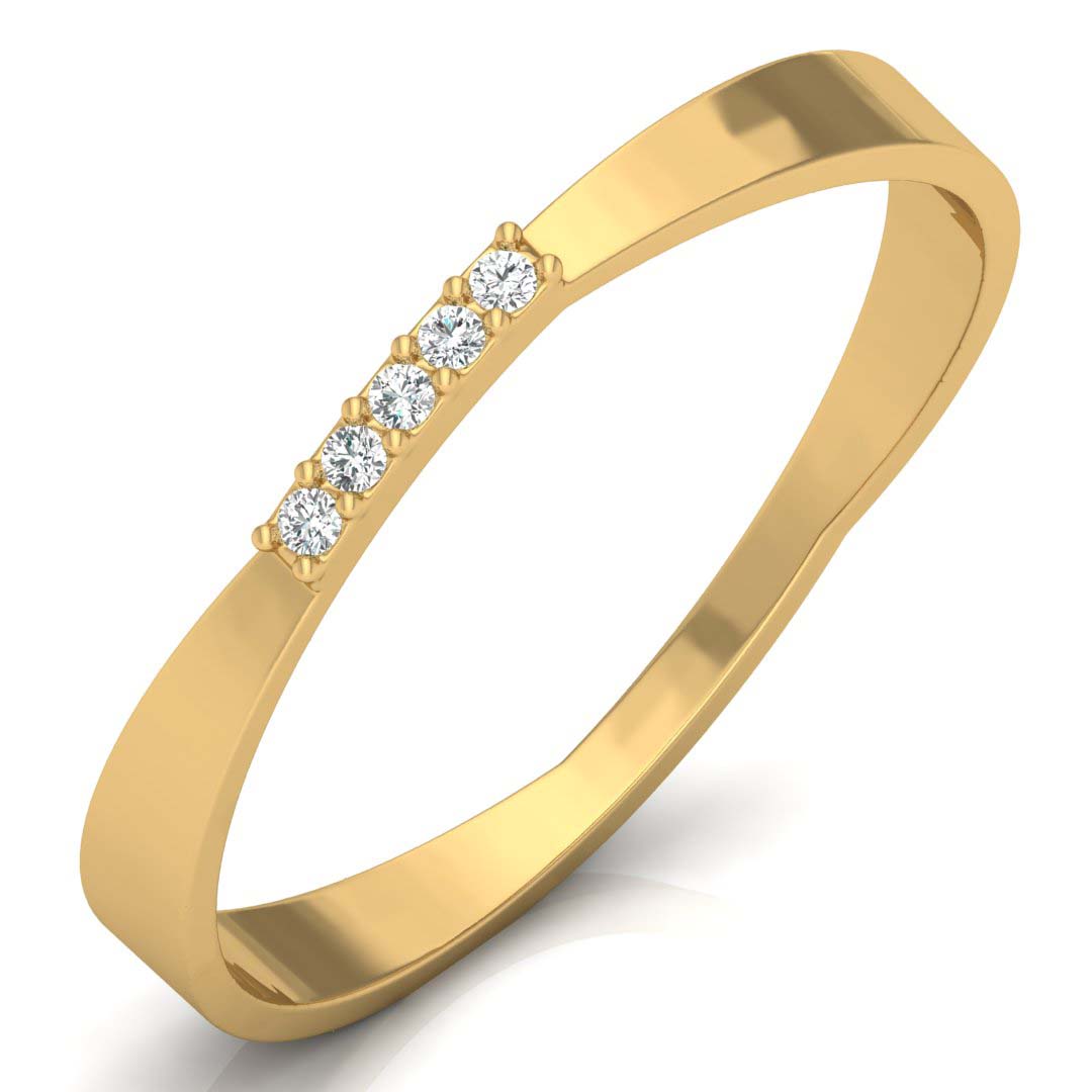 GUINEA DIAMOND RING (YG)