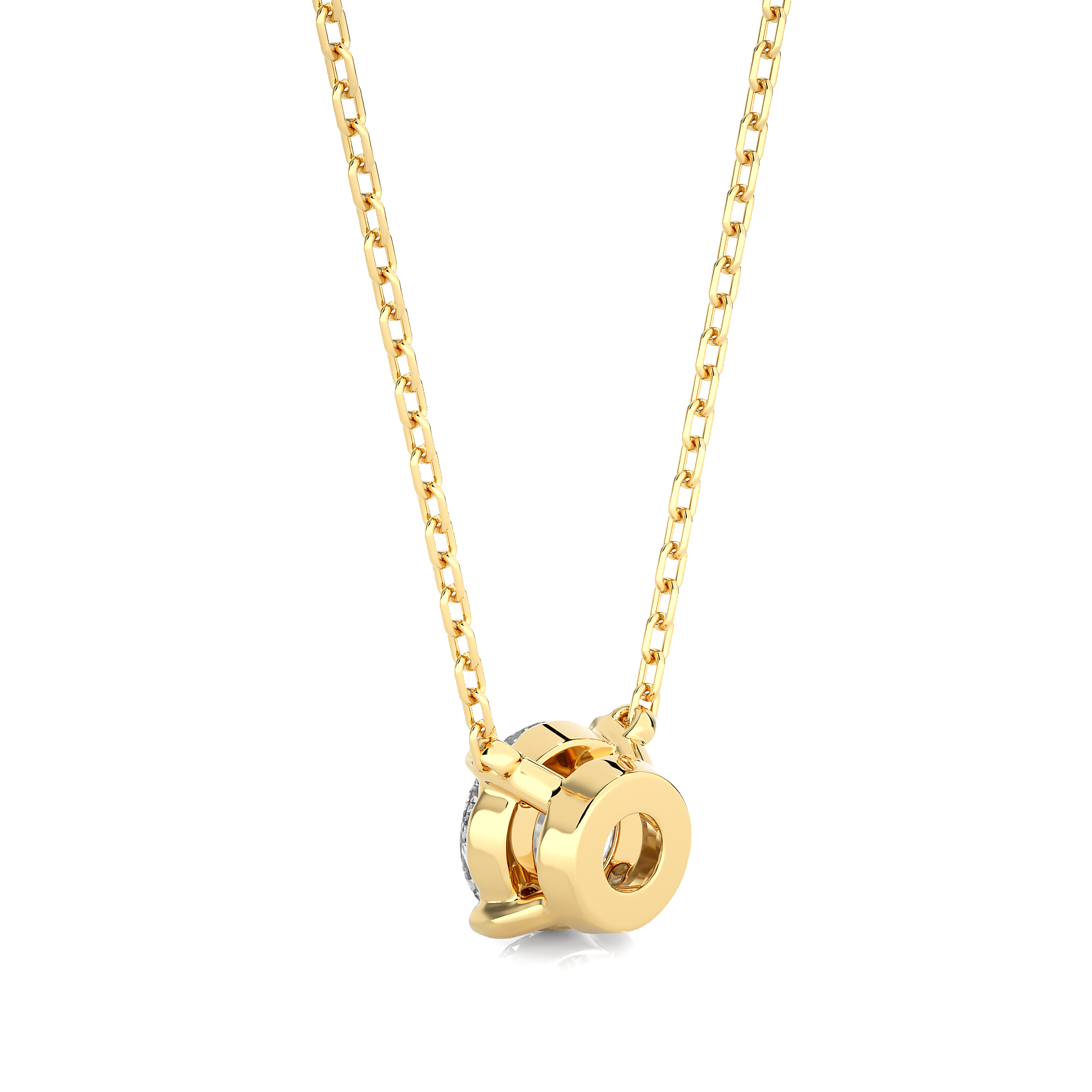 GUINEA DIAMOND PENDANT (YG)