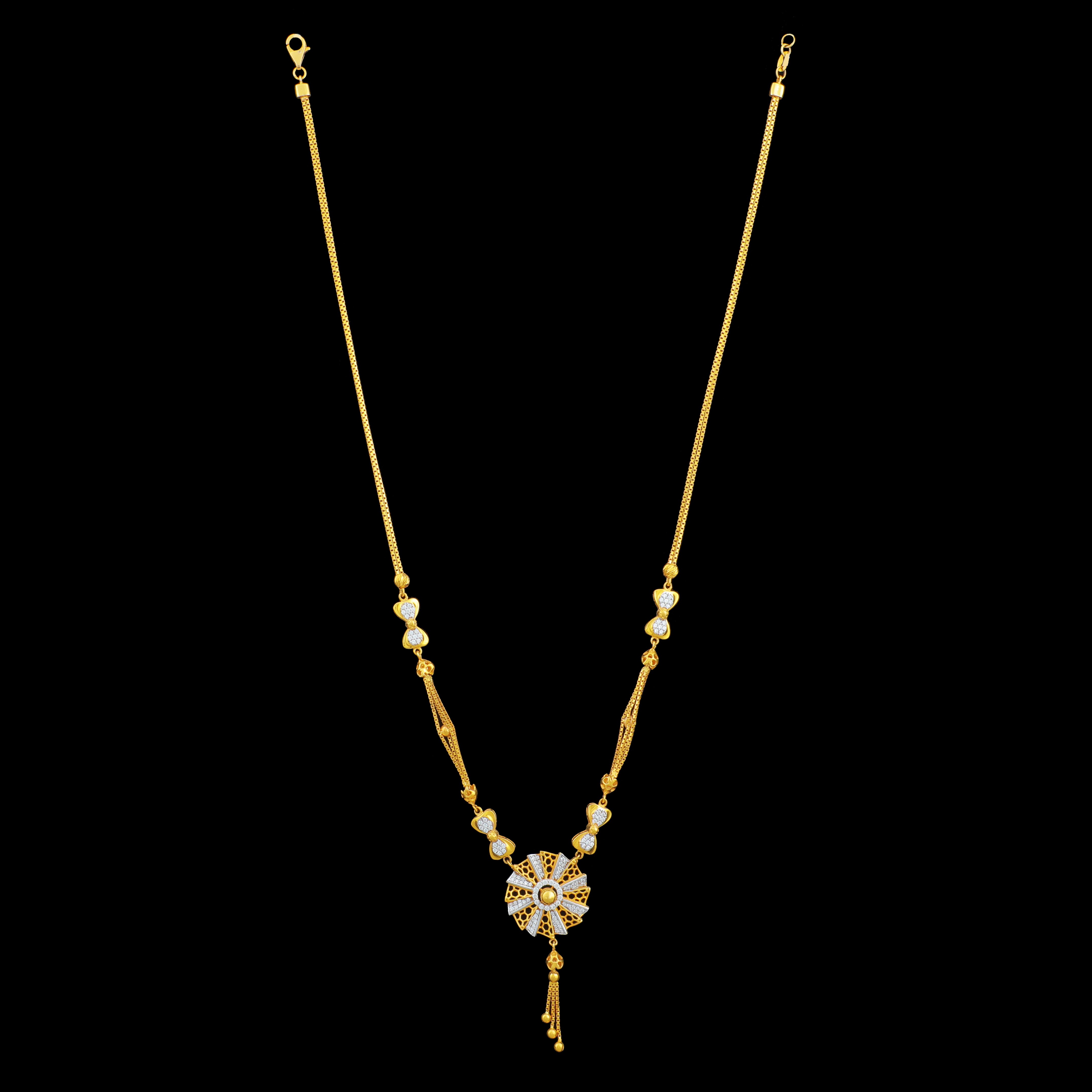 GUINEA GOLD NECKLACE SET