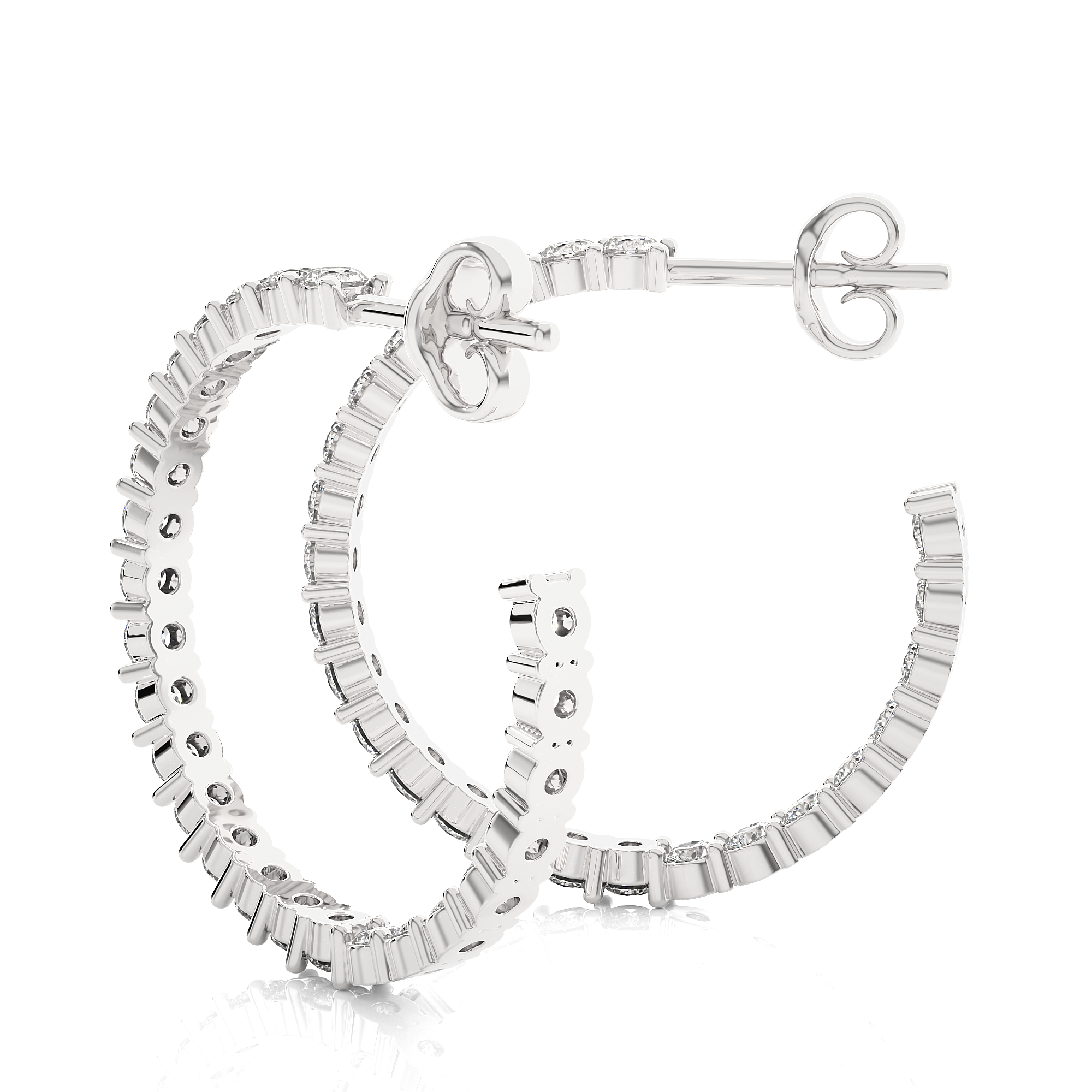 GUINEA DIAMOND EARING (WG)