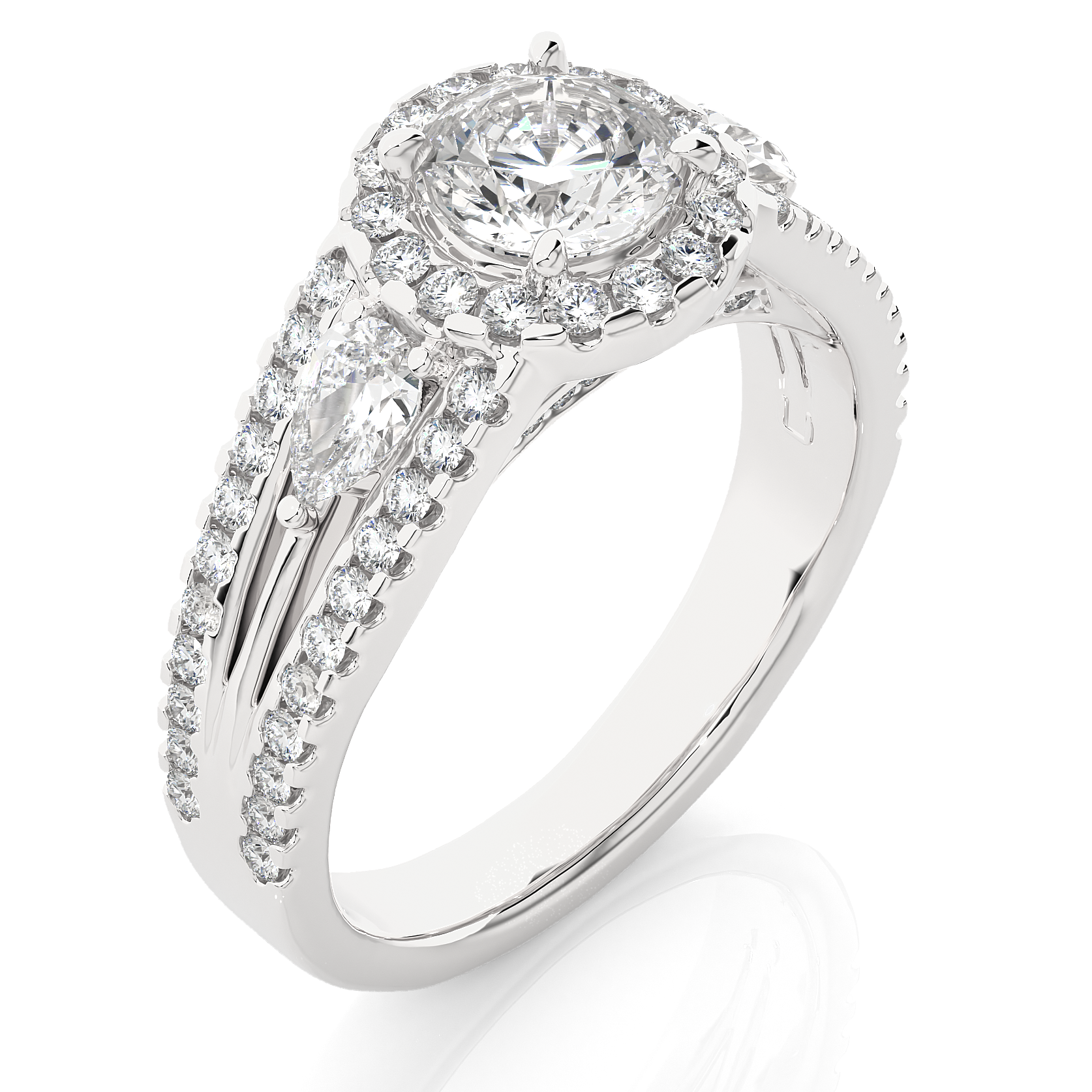 GUINEA DIAMOND RING (WG)