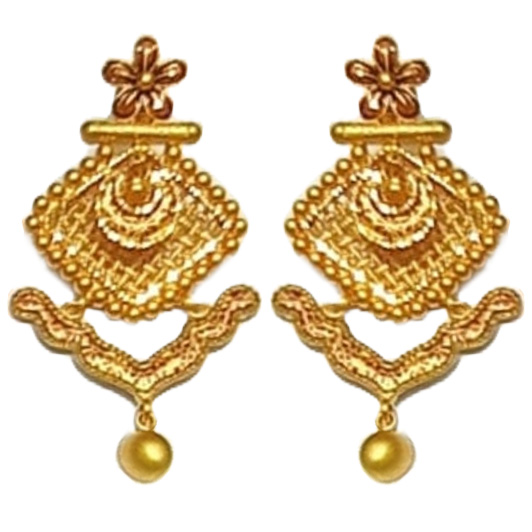 GUINEA 22k GOLD LONG NECKLACE SET