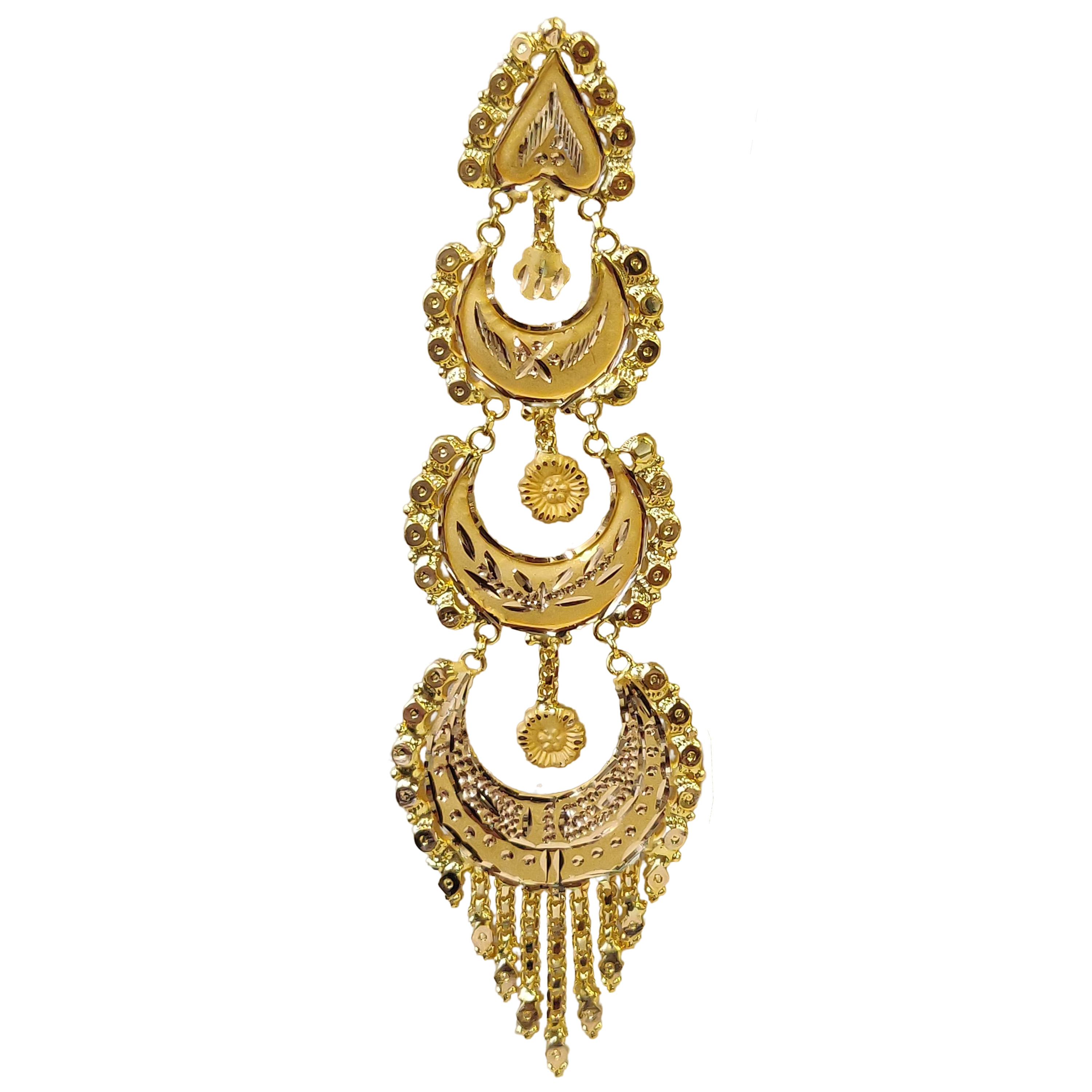 GUINEA 22K GOLD EXCLUSIVE JHUMKA FOR WOMEN AND GIRLS
