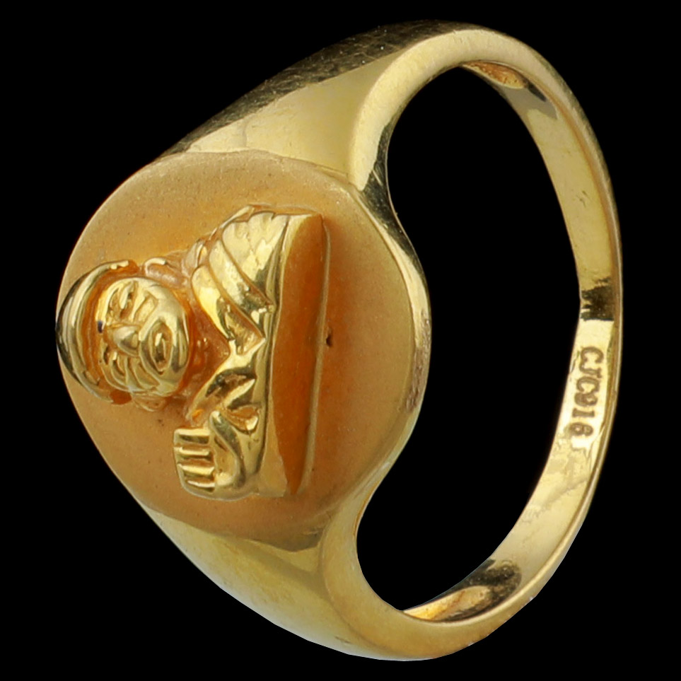 Memoir Gold plated Shirdi SAI BABA finger ring Men temple jewellery Hindu  God : Amazon.in: Fashion